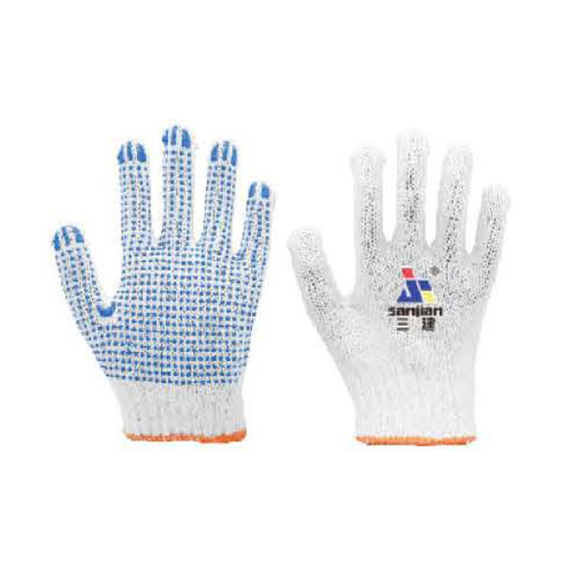 Guantes de puntos industriales