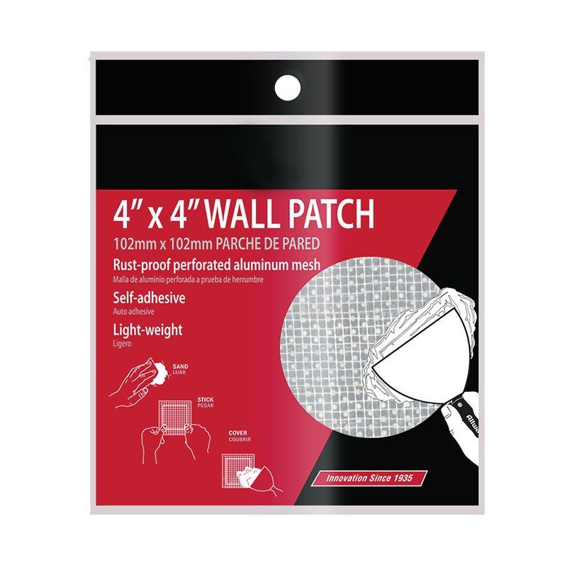 Parches de pared de pelado y palo